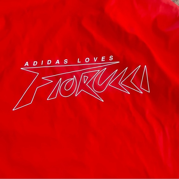 ADIDAS EUC Fiorucci Collab Waterproof Coat Jacket Limited Edition Size S - Picture 15 of 15